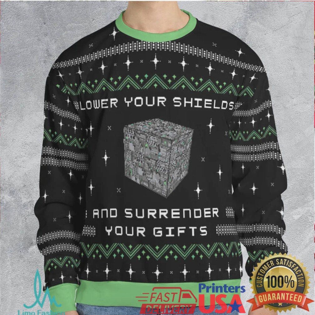 The borg Ugly Christmas Sweatshirt The borg Ugly Christmas Sweatshirt