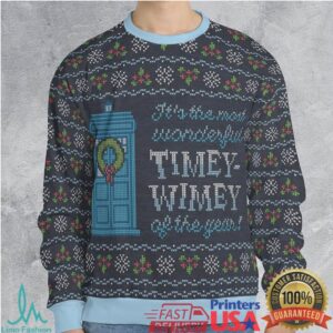Timey Ugly Christmas Sweatshirt