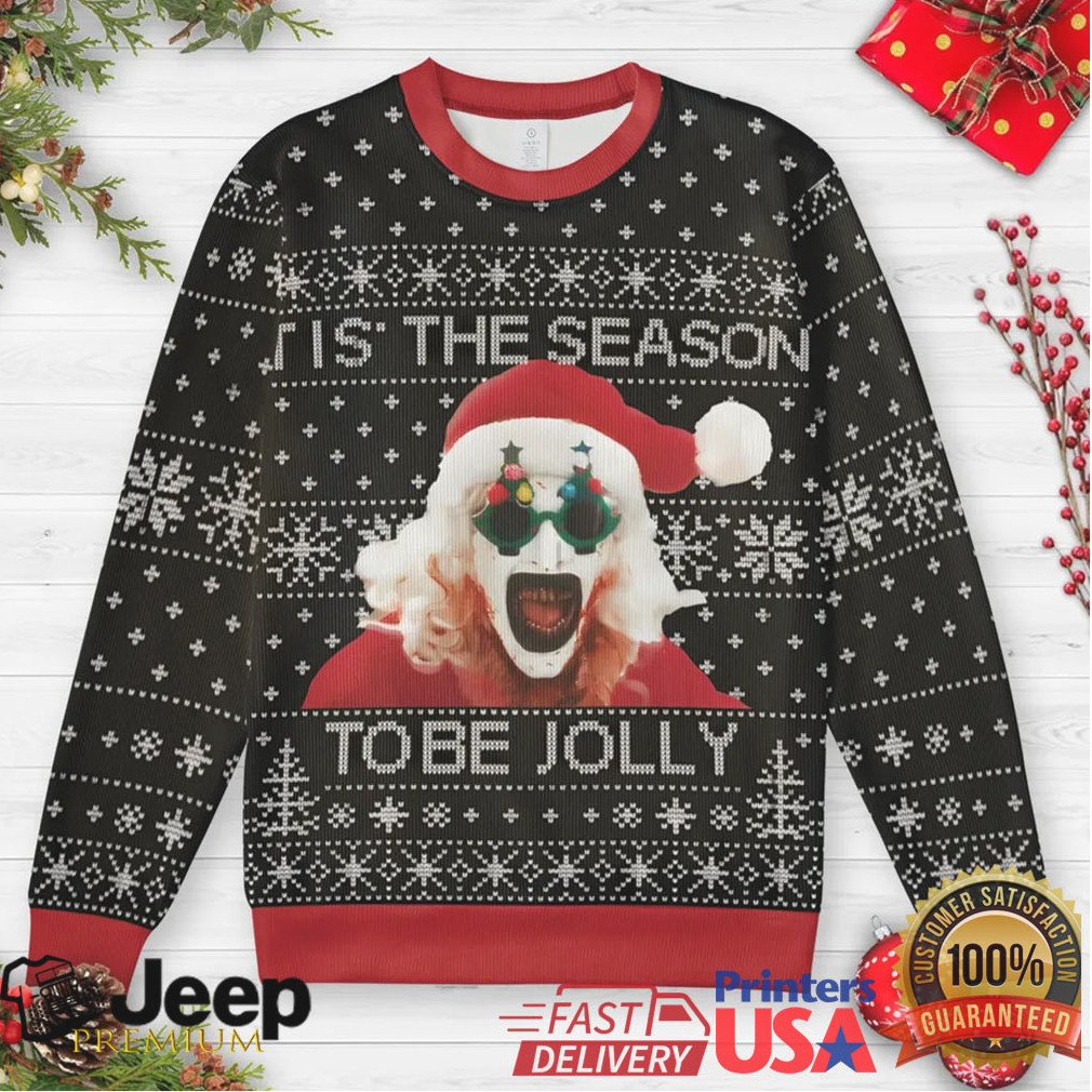 Tis The Season To Be Jolly Ugly Christmas Sweatshirt Tis The Season To Be Jolly Ugly Christmas Sweatshirt