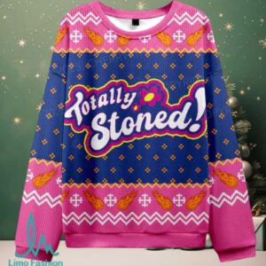 Totally Stoned Christmas Knit Sweatshirt