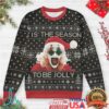 Treat Yo’ Self Holiday Ugly Christmas Sweatshirt Treat Yo’ Self Holiday Ugly Christmas Sweatshirt
