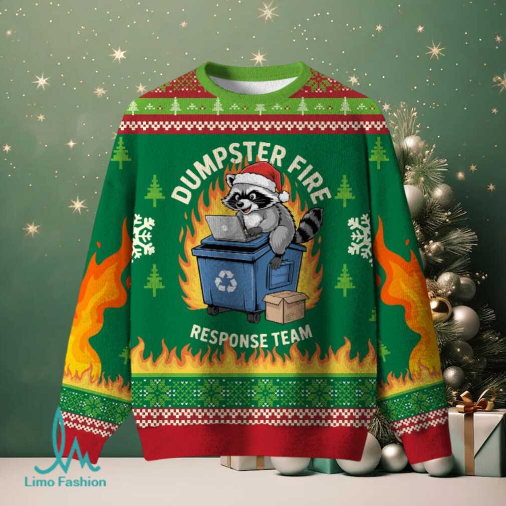 Trash Panda Ugly Christmas Fuzzy Fleece Sweatshirt Trash Panda Ugly Christmas Fuzzy Fleece Sweatshirt