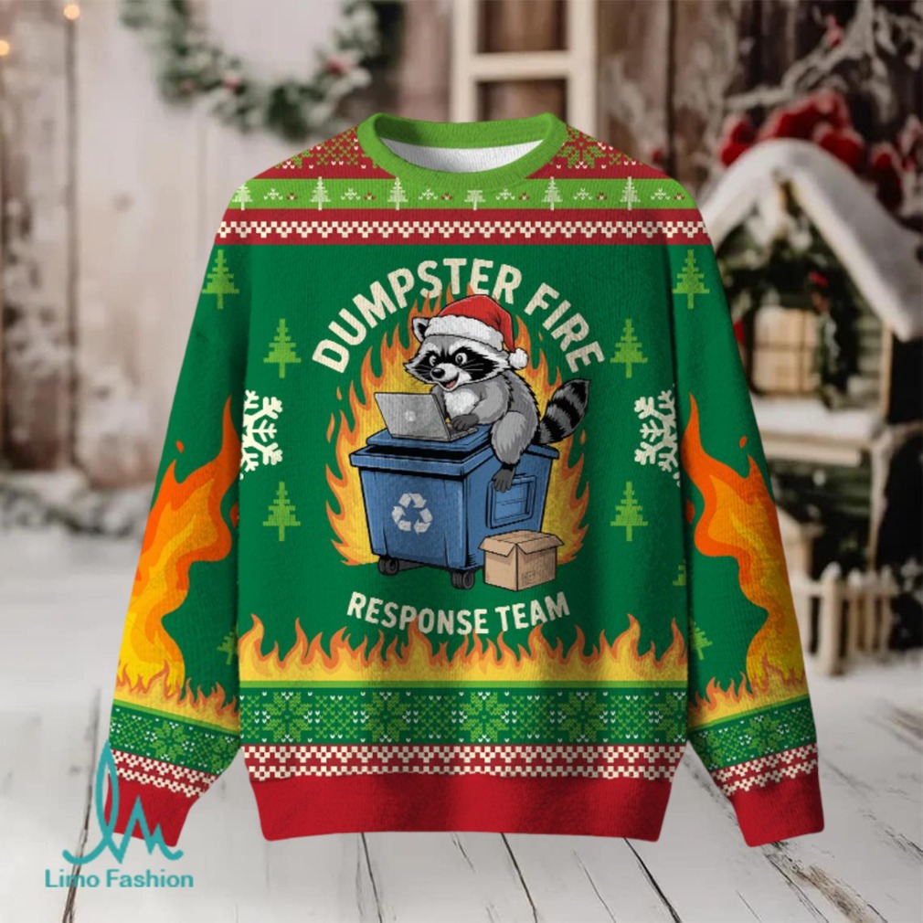 Trash Panda Ugly Christmas Fuzzy Fleece Sweatshirt Trash Panda Ugly Christmas Fuzzy Fleece Sweatshirt