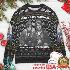 Twelve Days Of Christmas Strange Brew Ugly Christmas Sweatshirt