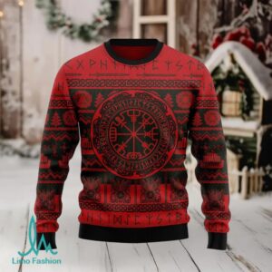 Viking Vegvisir Ugly Christmas Sweater
