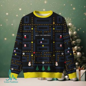 WAKAWAKA Game Black Ugly Christmas Sweater Sweatshirt WAKAWAKA Game Black Ugly Christmas Sweater Sweatshirt