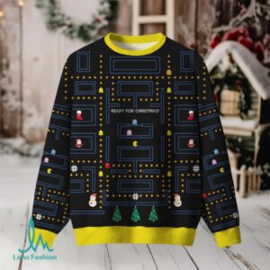 WAKAWAKA Game Black Ugly Christmas Sweater Sweatshirt