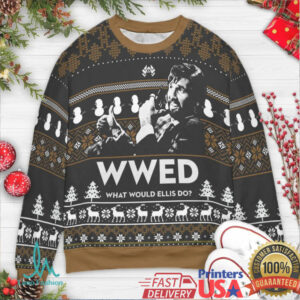WWED Ugly Christmas Sweatshirt WWED Ugly Christmas Sweatshirt