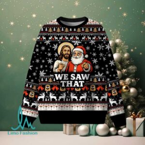 We Saw That Christian Lightweight Sweater