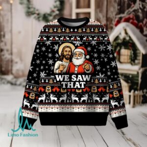 We Saw That Christian Lightweight Sweater