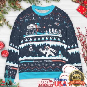 Winter Strikes Back Ugly Christmas Sweatshirt