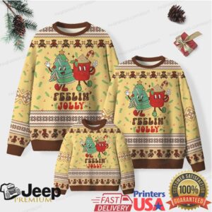 Y’All Feelin’ Jolly Unisex Ugly Knit Sweatshirt