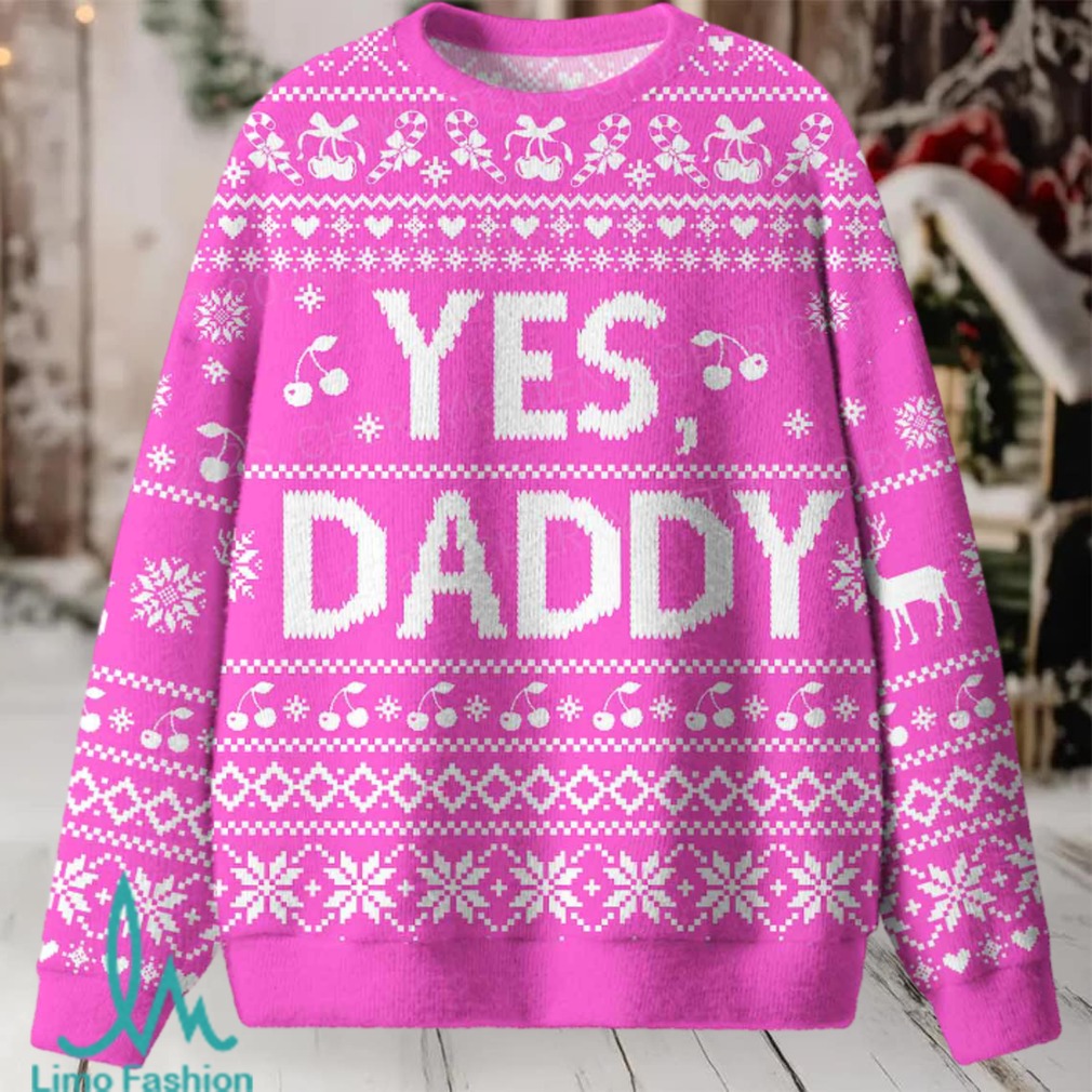 Yes Daddy Christmas Knit Sweatshirt Yes Daddy Christmas Knit Sweatshirt