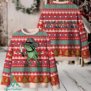 Your Last Haw Partner Christmas Knit Sweatshirt Your Last Haw Partner Christmas Knit Sweatshirt