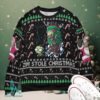 Merry Camping Flamingo Ugly Christmas Sweater
