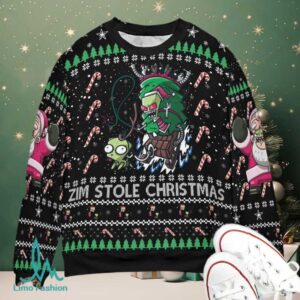 Zim Stole Christmas Invader Zim Ugly Christmas Sweatshirt Zim Stole Christmas Invader Zim Ugly Christmas Sweatshirt