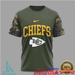 Kansas City Chiefs 82nd Airborne Division US Army Paratrooper Military Appreciation T Shirt