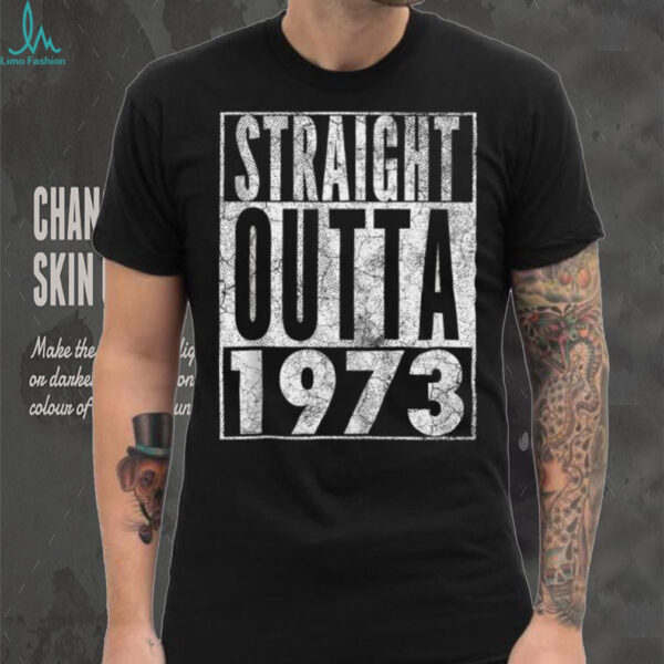 1973 52nd Birthday Retro 52 Years Old   Vintage Shirt
