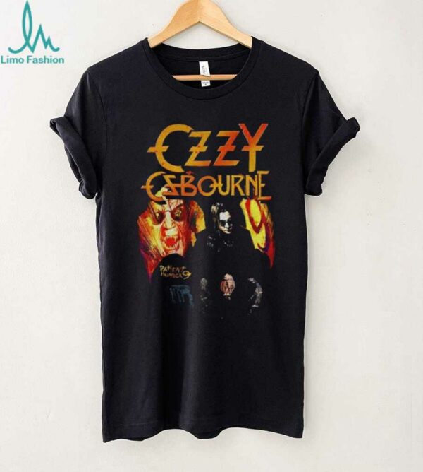Alice Cooper Wearing Ozzy Osbourne Patient No 9 Wings T shirts