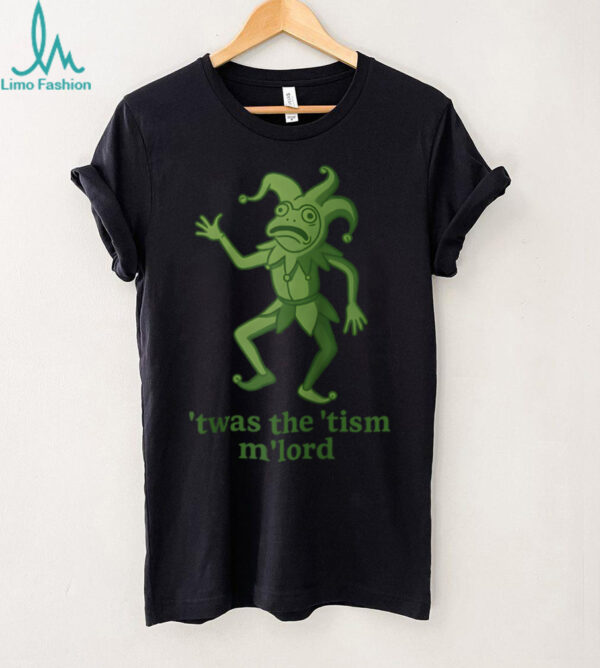 Autism TWAS The Tism M Lord Frog Meme Inappropriate Raglan Baseball Tee Shirt