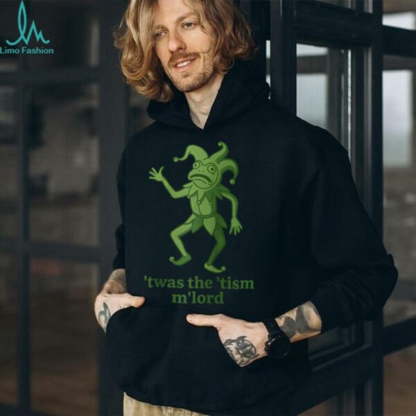 Autism TWAS The Tism M Lord Frog Meme Inappropriate Raglan Baseball Tee Shirt