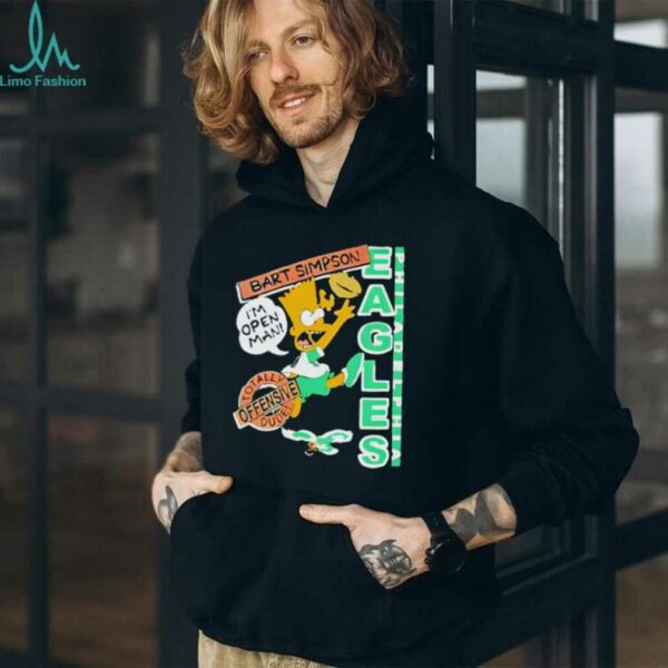 Bart Simpson Eagles NFL Shirt