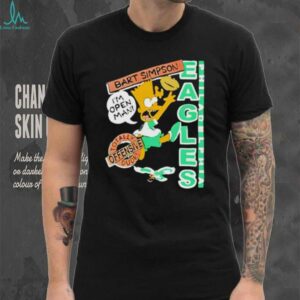 Bart Simpson Eagles NFL Shirt