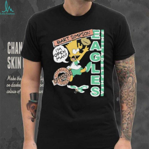 Bart Simpson Eagles NFL shirt