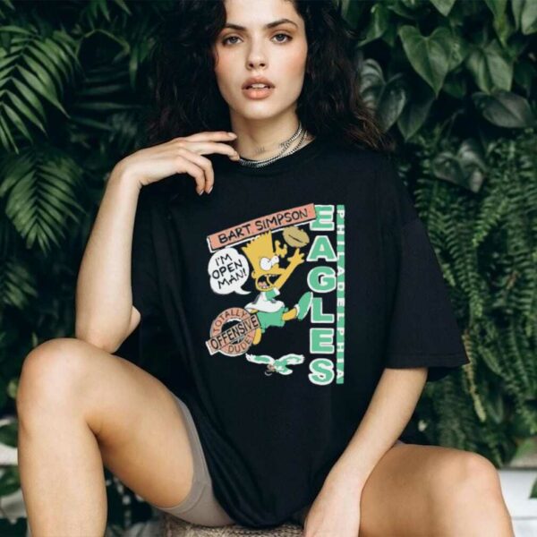 Bart Simpson Eagles NFL shirt