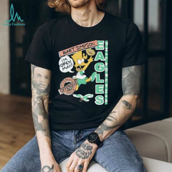 Bart Simpson Eagles NFL shirt