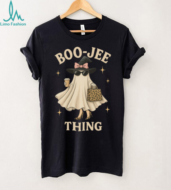 Boo Jee Spooky Season Ghost Boujee Halloween Costume Pullover Shirt