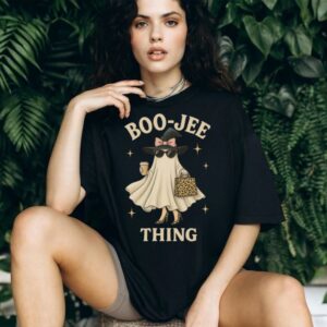 Boo Jee Spooky Season Ghost Boujee Halloween Costume Pullover Shirt