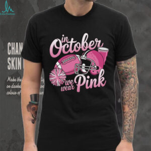 Breast Cancer Pink Ribbon October Tackle Football Pullover Shirt