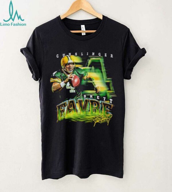 Brett Favre Green Bay Packers grunge signature shirt