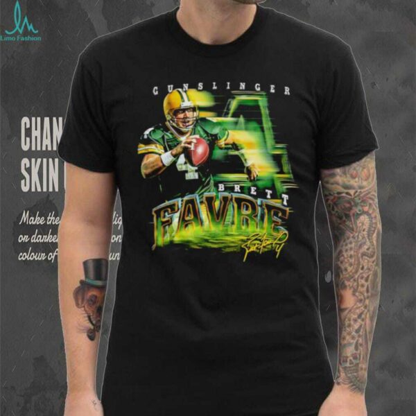 Brett Favre Green Bay Packers grunge signature shirt