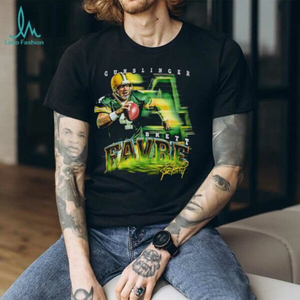 Brett Favre Green Bay Packers grunge signature shirt