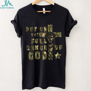 Camo Armor Of God Christians Religious Camouflage Shirt