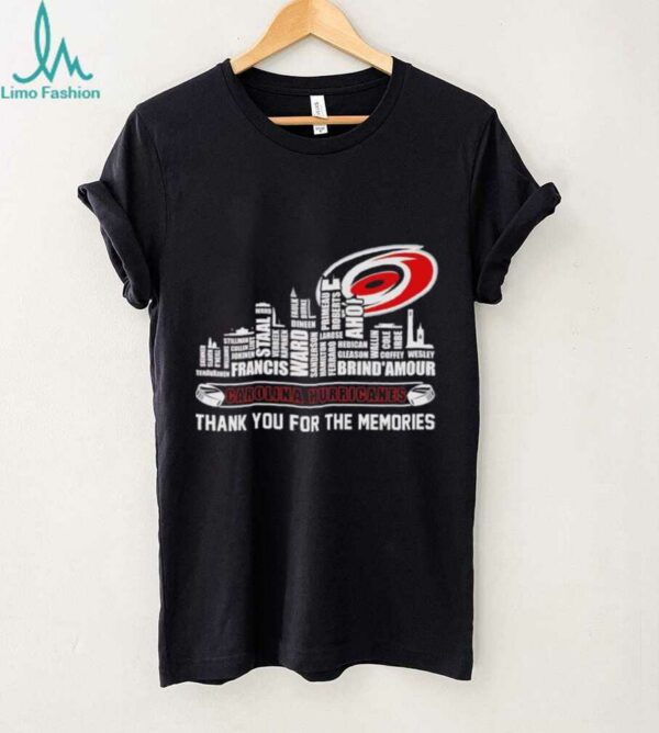 Carolina Hurricanes thank you for the memories shirt