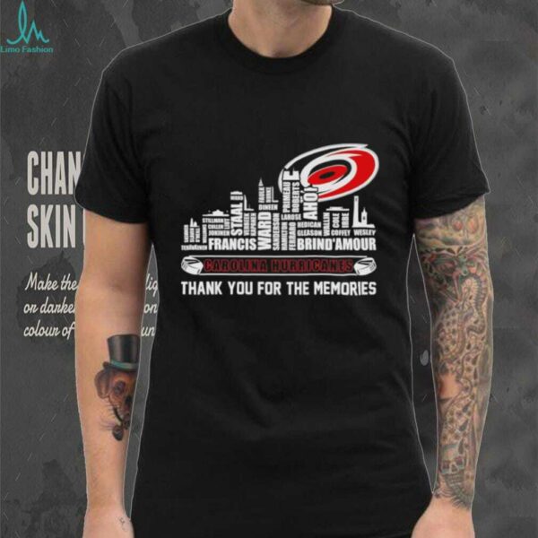 Carolina Hurricanes thank you for the memories shirt