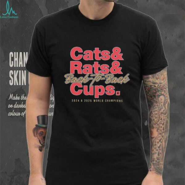 Cats & Rats & Back to Back Cups  Florida Hockey Shirt