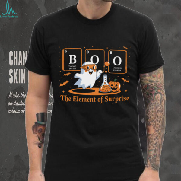 Chemistry Boo The Elet Of Surprise Cute Chemist Halloween Shirt