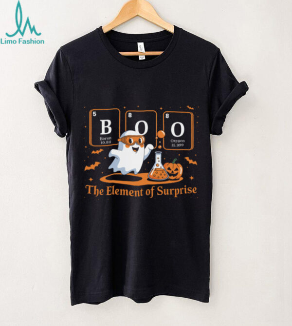 Chemistry Boo The Elet Of Surprise Cute Chemist Halloween Shirt