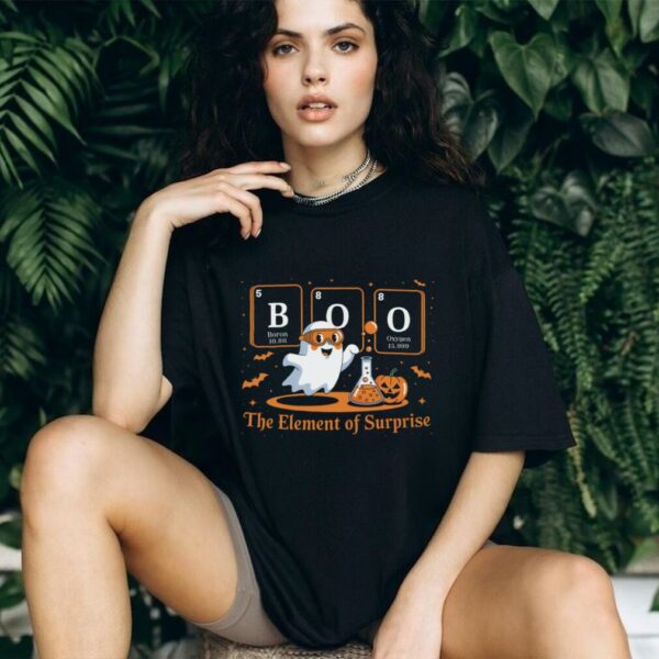 Chemistry Boo The Elet Of Surprise Cute Chemist Halloween Shirt