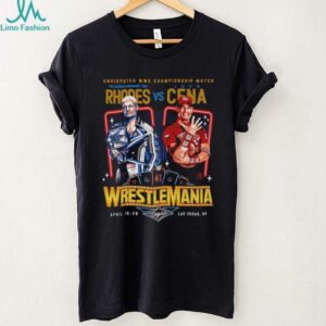 Cody Rhodes vs. John Cena WrestleMania 41 shirt