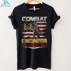 Combat Engineer Veteran Built It Military Veterans Day Pullover Shirt