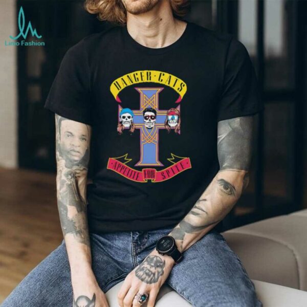 Danger Cats Appetite For Spite Skulls shirt