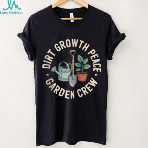 Dirt Growth Peace Garden Crew Enthusiasts Zip Shirt