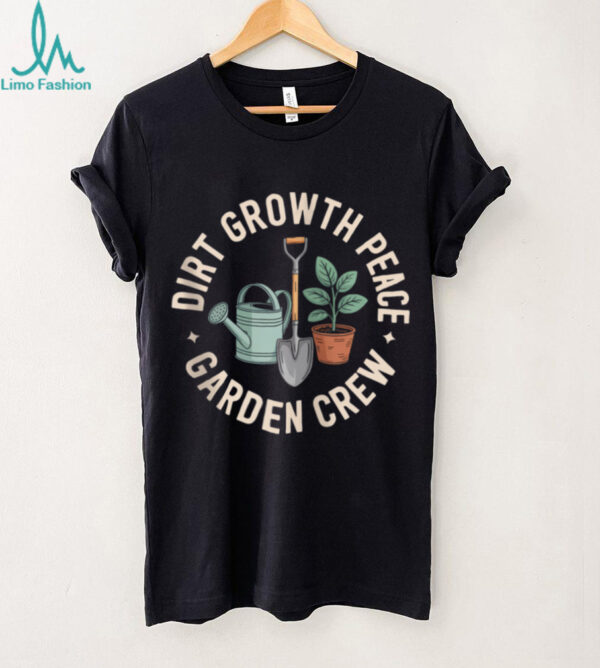 Dirt Growth Peace Garden Crew Enthusiasts Zip Shirt