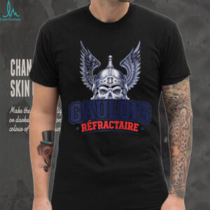 Gaulois RéFractaire Patriote France CrâNe Viking HéRitage Raglan Baseball Tee Shirt
