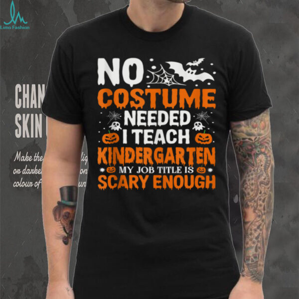 Halloween Kindergarten Teacher Educator Shirt